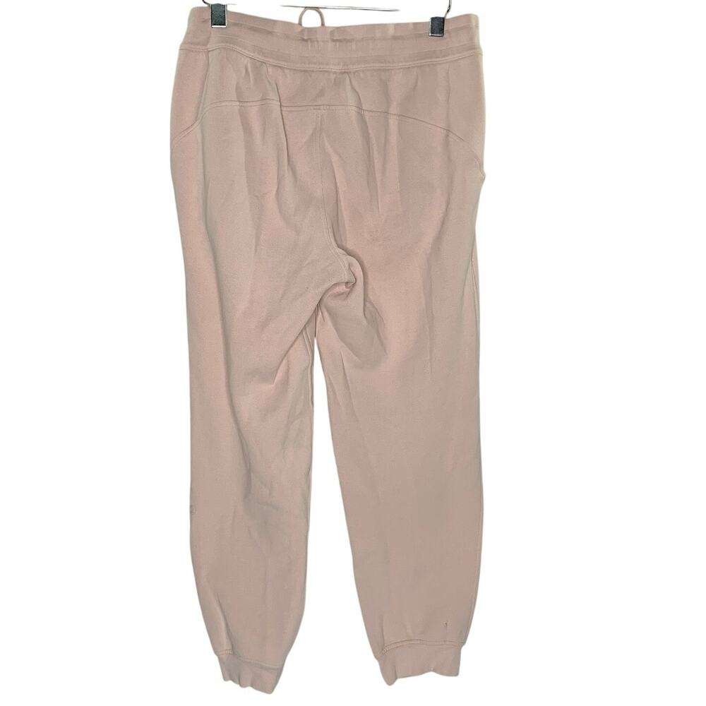 Lululemon Scuba High Rise Jogger Pants 12 Pink Mist Gym Active Lounge - Picture 2 of 9